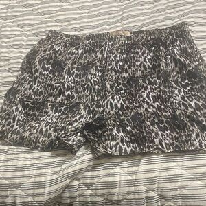 Croft & Barrow Animal Print Silk Boxer Shorts